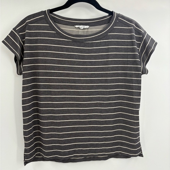 Splendid collection sleeveless grey and white modal tee T-shirt size small - Picture 1 of 14